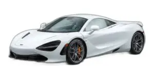 McLaren 720S in Weiss, Dreiviertelansicht von vorne links