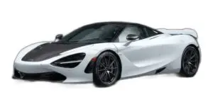 McLaren 750S in Weiss, Dreiviertelansicht von vorne links