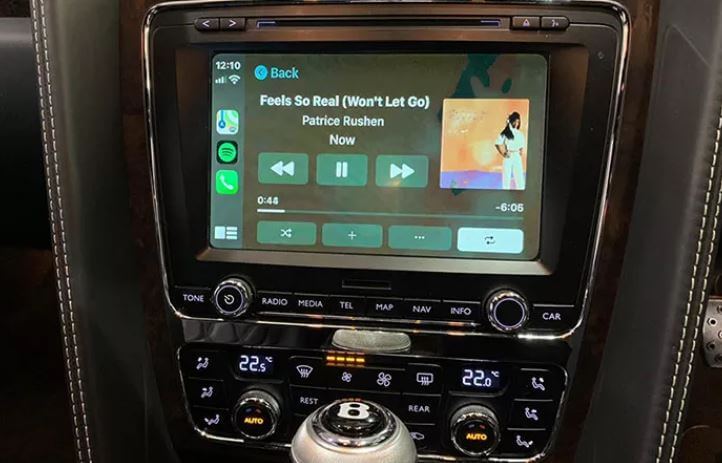 Bentley Continental FlyingSpur Carplay