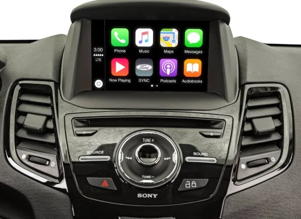 Apple CarPlay und Android Auto für Ford Fiesta Mk 6 (2013-2016)
