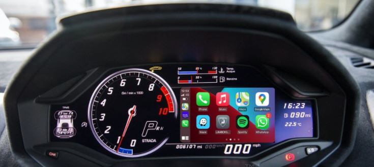 Apple CarPlay und Android Auto für Lamborghini Hurracan Gen I (2014-2019)