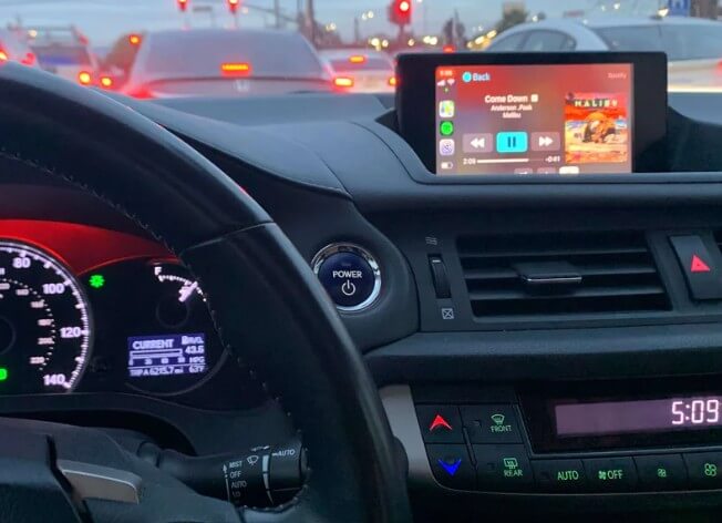 Apple CarPlay und Android Auto für Lexus CT Gen I (2014-2019)