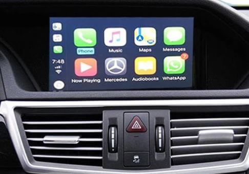 Apple CarPlay und Android Auto für Mercedes Benz E Class W212 (2009-2011)