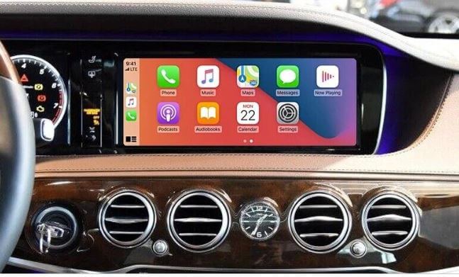 Apple CarPlay und Android Auto für Mercedes Benz S Class W222 (2015-2018)