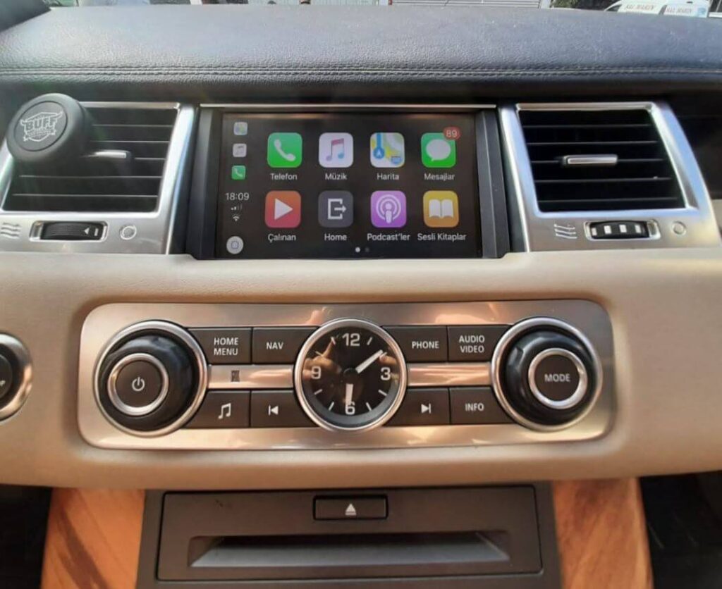 Apple CarPlay und Android Auto für Landrover Range Rover Sport L320 (2008-2012)
