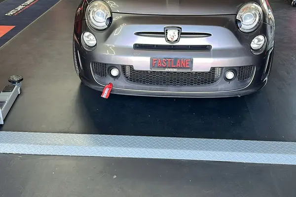 abarth 595 grey