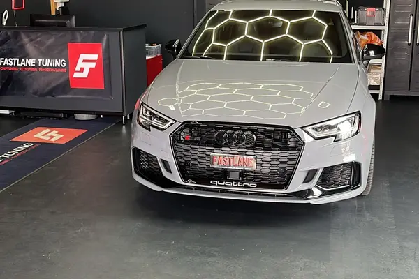 audi rs3 grey