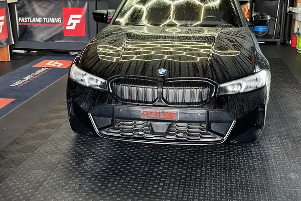 bmw 3er touring black wet
