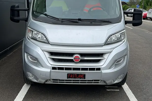 burstner motorhome silver