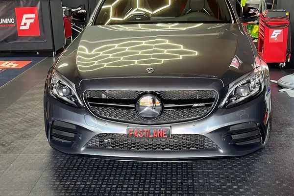 mercedes c class estate grey