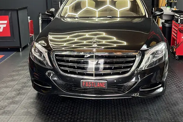 mercedes s class black
